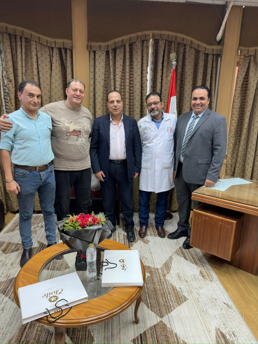 مستشفى الساحل التعليمي تفتح صفحة جديدة بقيادة الدكتور أحمد السيد العايدي