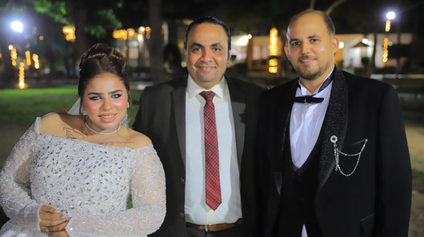 خال العروس مصطفى مكي : مبروك لوليد وميادة.. وعقبال جميع أبناء وبنات عائلات آل مكي وآل جلال وآل هاشم