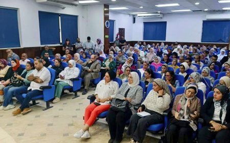 نائب وزير الصحه  يتابع  مع صحة بالقاهرة: الحمله القوميه للتطعيم ضد الحصبة والحصبة الألمانية خلال 5 أيام بنسبة تغطية 51%
