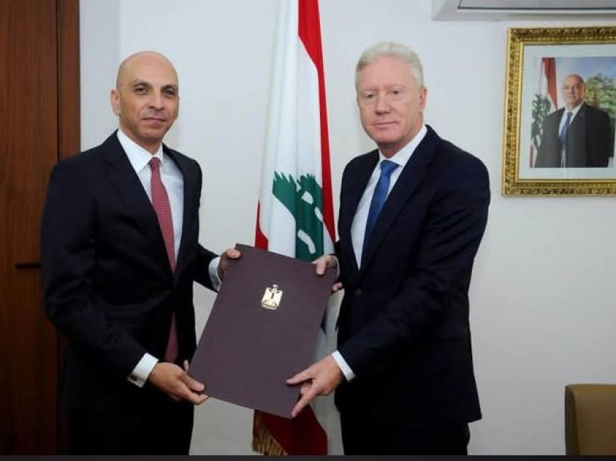 السفير تميم خلاف يبدأ مهامه في بيروت.. ومصر تؤكد دعمها الكامل للبنان وتعزيز الشراكة الثنائية